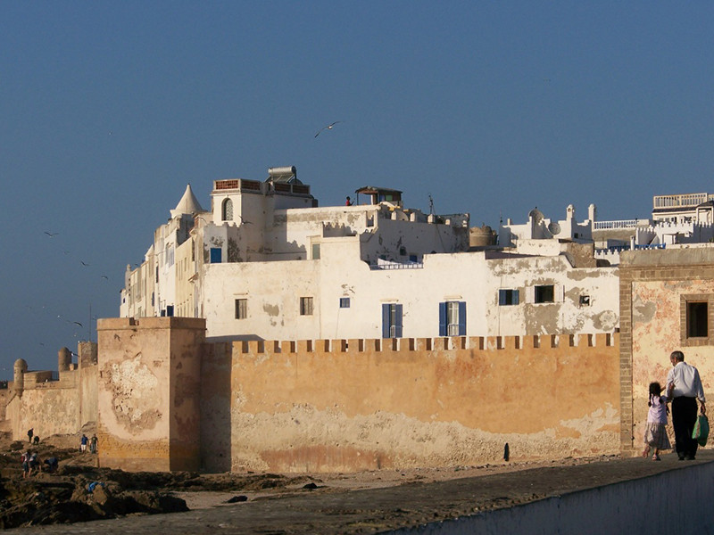 Dans les remparts d’ Essaouira